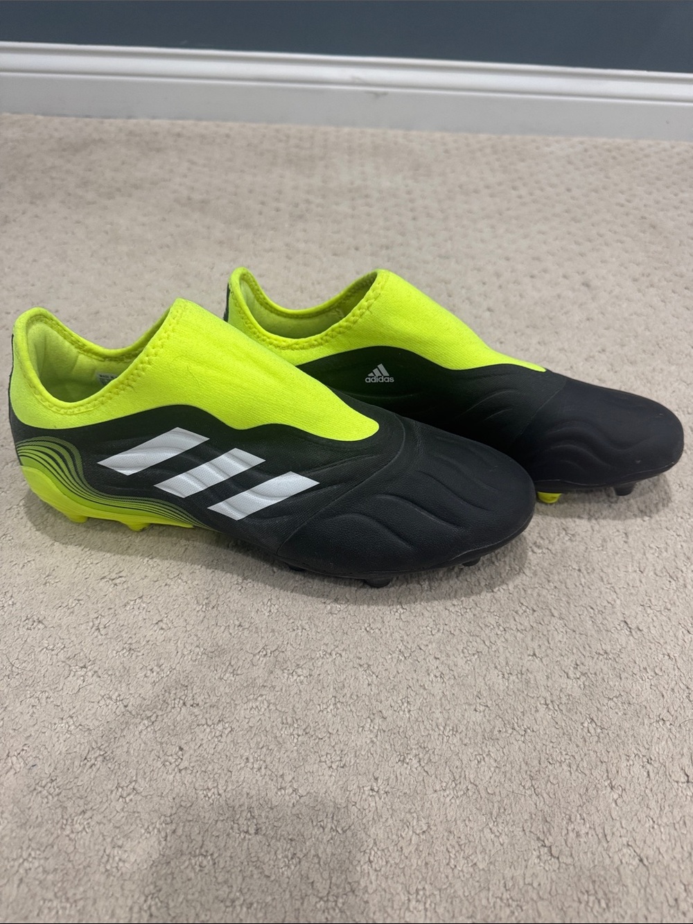 Adidas Men’s Laceless Copa Sense 3 Firm Ground Soccer Cleats